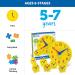 Buy Learning Resources Big Time Classroom Clock Set - Enhance Time-Telling Skills | Fast International Shipping - Buy Online on SooperMarket.com