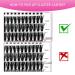 Fadlash 50D 0.07 C Curl Cluster Eyelash Extensions - 200 PCs DIY 15-20mm for Home Use - Buy Online on SooperMarket.com