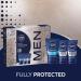NIVEA MEN Fully Protected Gift Set (3 Products) Men's Skincare Gift Set with Face Wash Exfoliating Scrub and Moisturiser Perfect as Christmas or Birthday Gift for Him - Buy Online on SooperMarket.com