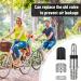 40-Part Bicycle Valve Replacement Set - Lightning Valve Dunlop Insert Seal & Caps for Easy Bike Maintenance - Buy Online on SooperMarket.com