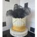 Pioio 20pcs Black Ostrich Feathers Plumes 12-14 inch - Ideal for DIY Halloween & Gatsby Decorations - Buy Online on SooperMarket.com