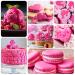 Buy Pink Food Color Gel - 100ml Sugar-Free Concentrated Gel for Cakes Baking Macarons and DIY Projects - International Shipping Available - Buy Online on SooperMarket.com