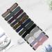 BOTNUW 4 Pack Elastic Bands for Fitbit Versa Smart Watch - Adjustable Nylon Straps for Women Men - Boho Green, Colorful, Leopard Prints - Buy Online on SooperMarket.com