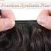 Thick Messy Curly Hair Bun Extension | Synthetic Updo Scrunchie - Brown 45g Reddish Brown - Buy Online on SooperMarket.com