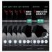 (Pack of 6) Korea Black Disposable KF94_ Face Masks Unisex 4-Layer Filters Breathable Comfortable Adjustable Strap Nose Mouth Covering Dust Mask Made in Korea.