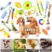 Jotol Dog Toy Set - 20PCs 100% Natural Cotton Interactive Toys for Dental Care | Best Pet Rope Toys for Small & Medium Dogs - Buy Online on SooperMarket.com