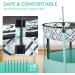 Portable Pet Playpen for Indoor Outdoor Travel | Foldable Exercise Kennel Tent for Dogs, Cats, Rabbits | Large Size with Free Carrying Case | Green - Buy Online on SooperMarket.com