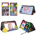 Zenovate baby mirror toys baby toys 0 3 6 9 12 months foldable prone to toys baby with a crackling book developed contrast montessori toys baby for newborn 0-12 months