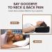 Navizam Memory Foam Lash Pillow for Eyelash Extensions + Extra Case - Ergonomic Neck Support - Buy Online on SooperMarket.com