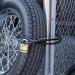 Buy Slope Cable Steel Cable with Eyelet - 1m Long 6mm Thick Black - 2 Pieces for Bicycle Trailer Security - Buy Online on SooperMarket.com