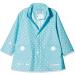 Playshoes Unisex Kid's Raincoat 140 Turquoise Dots | Wind and Waterproof Rainwear - Buy Online on SooperMarket.com