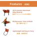 TRIWONDER ATC Belay Device - V-Grooved Micro Rescue Guide for Rock Rappelling | Red with Carabiner - Buy Online on SooperMarket.com