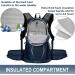NEVO RHINO Insulated Hydration Backpack with 3L Water Bladder - Ideal for Hiking, Cycling, Running, Camping - Blue - Buy Online on SooperMarket.com