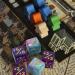 48 Pieces MTG Dice Counters Buff Token Dice Loyalty Dice Starry Marble D6 Dice Cube Compatible with Magic The Gathering  CCG  Card Gaming Accessory  4 Colors - Buy Online on SooperMarket.com