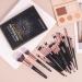 20-Piece Professional Makeup Brush Set | Travel Kabuki & Eyeshadow Brushes in Gift Box - Best for Makeup Lovers - Buy Online on SooperMarket.com