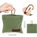 Jeffdad Dog Treats & Free-Handed Feed Bag for Training - Green Carabiner Closure | Perfect for Puppies - Buy Online on SooperMarket.com
