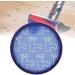 Replacement HEPA Filter Fit DC25 Vacuum Cleaner Filters Compatible with 916188-05 914790-01 for Micro Dust Reduction Easy to Install Washable Reusable Post Filter - Buy Online on SooperMarket.com
