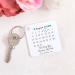Personalized Drifting Ducks Dad Keyring - Father's Day New Baby Gift - Buy Online on SooperMarket.com