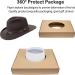 MIX BROWN Australian Wool Outback Cowboy Hat | Crushable Wide Brim Western Style | Coffee 7 3/8 - Buy Online on SooperMarket.com