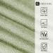 Ultra Soft Cotton Face Towels Washcloths Bulk - 12 Pack for Men or Women | Absorbent Bath Towels Set for Hotel, Spa, Kitchen | Multi-Purpose Wash Rags in Sage Color - Buy Online on SooperMarket.com