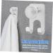 Cabilock 10 pcs No Hook Shaver Holder | Bathroom Razor & Towel Storage | Aluminum Alloy Clothes Hook - Buy Online on SooperMarket.com