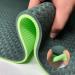 Yoga Mat 1/3 inch QMKGEC Exercise Mats 8mm TPE Non Slip Extra Thick High Density Eco Friendly for Yoga,Workout,Pilates,Yoga Mats for Women Men Atrovirens