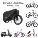 GRITRIVAL Waterproof Bike Cover with Bike Rack Chain Lock - Black (Large) | Outdoor Storage | 3 Colors | 2 Sizes - Buy Online on SooperMarket.com