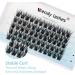 C Curl Cluster Lashes 12mm | Reusable Soft Individual Eyelash Clusters | DIY Lash Extensions | 0.07mm Wide Stem Wispy Clusters | FD-D29-0.07-C-12 - Buy Online on SooperMarket.com