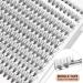 240 Pcs 10D C Curl 0.10mm DIY Eyelash Extension Cluster Lashes Kit 8-14mm - Professional Reusable Makeup Mini Extensions for Home Use - Buy Online on SooperMarket.com