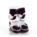 Mocc Ons Moccasin Washable Slipper Socks (12-18 Months Cow Print) 12-18 Months Cow Print