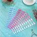 360 Medium Press-On Ballerina Coffin Nails | Full Cover Monochrome Fake Nails for Women & Girls | Bright Color Nail Decor - Buy Online on SooperMarket.com
