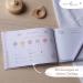 Mintkind Baptism Book | Perfect Baptism Gifts for Boys & Girls | Memory Book & Godchild Gift | Ideal Godmother Gift with Flower Design - Buy Online on SooperMarket.com