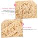 KALLORY 2pcs Natural Loofah Bath Sponge Set - Exfoliating Scrubber for Showers & Spa | International Shipping - Buy Online on SooperMarket.com