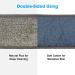 50 Loofah Back Scrubber - Extra Long Natural Flax Exfoliating Shower Tool for Deep Cleansing | Men & Women | Includes Wall Hook - Buy Online on SooperMarket.com