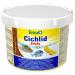 Tetra Cichlid Sticks - Fish feed for all cichlids and other large decorative fish floatable feed sticks 10 liters of bucket sticks 10 l (1 Pack)