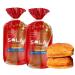 Sola Low Carb & Keto Friendly Golden Wheat Hamburger Buns 6g Net Carbs 14g Protein 11g Fiber Per Bun 4/bag (Pack of 2) - Buy Online on SooperMarket.com