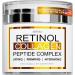 Retinol Cream for Face - Face Moisturizer with Collagen and Peptide Complex - Day and Night Face Cream - Anti Aging Skincare Facial Cream - Wrinkle Cream for Women and Men - Neck & D collet Skin Care Unscented 52 ml (Pack of 1)