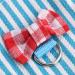 Hamster Harness and Traction Rope 2 Pieces Small Pet Harness with Bowknot Decor Small Animal Outdoor Walking Traction Rope Vest for Ferret Guinea Pig Iguana Rabbit Red Grid + Blue Stripes(XS) - Buy Online on SooperMarket.com