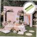 STOBOK 1 roll Prop Gauze Handrail Ribbon Decor Craft Stair Decorative Mesh Tulle Diy Dress Party Wedding 0.01X49X3000CM Green - Buy Online on SooperMarket.com