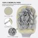 ENESNES 2-in-1 Exfoliating Glove for Body Scrubbing and Dead Skin Removal - Beige - Buy Online on SooperMarket.com