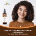 Organic Veda Pure Castor Oil - 100% Organic Cold Pressed Virgin Oil for Hair Skin Eyebrows & Nails - No Additives - 100 mL - Buy Online on SooperMarket.com