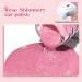 Rose Pink Glitter Gel Nail Polish - 12mL Sheer Nude Pink Shimmery Jelly Gel Polish - Buy Online on SooperMarket.com