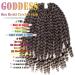 7 Packs 10 Goddess Box Braid Crochet Hair with Toni Curl Ends - Ombre Gray Bohemian Box Braids for Black Women & Kids - 105 Strands T1B/Gray - Buy Online on SooperMarket.com