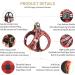 Heele Dog Harness for Small & Medium Dogs | Adjustable Soft Mesh Reflective & Breathable - Plaid Red 2XS - Buy Online on SooperMarket.com