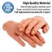 Silicone Practice Half Hand for Acrylic Nails by Nail Nobility - Ideal for Nail Techs - Flexible, Reusable, Realistic Design - Buy Online on SooperMarket.com