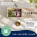 Tea Drops Lightly Sweetened Loose Leaf Gift Box - 8 Drops with Matcha, Rose, Earl Grey, Citrus Ginger & Peppermint - Wooden Gift Box - Bagless CafDecaf Tea Assortment - Buy Online on SooperMarket.com