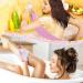 6-Piece Exfoliating Shower Bath Gloves and Scrubber Set for Men and Women - Buy Online on SooperMarket.com