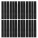 Frcolor 50pcs Makeup Brush Mesh Cover Cosmetic Brush Protection Net Sleeve Guards (Black)