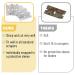 Bates Single Edge Razor Blade 50pc - Scraper Blades for Precision Cutting - Buy Online on SooperMarket.com