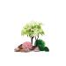 Biorb 55029 Decor Set 30L Sommer - Aquaria decoration with realistic artificial aquatic plants roots and stones |For fresh water and sea water summer 30 liters